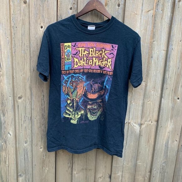 Vintage The Black Dahlia Murder Graphic Band T Shirt Medium - Picture 2 of 8